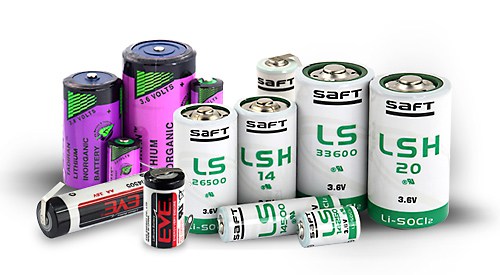 LS válcové lithiové baterie